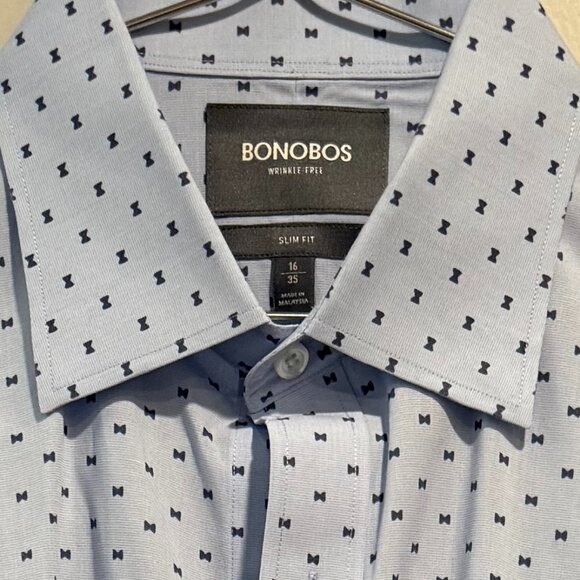 Bonobos button-down with bow-tie pattern - Picture 1 of 4